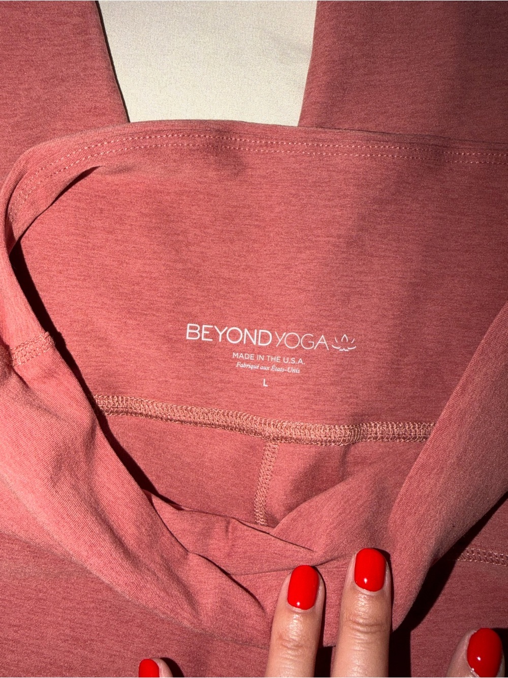 Beyond Yoga Rose Heather Leggings